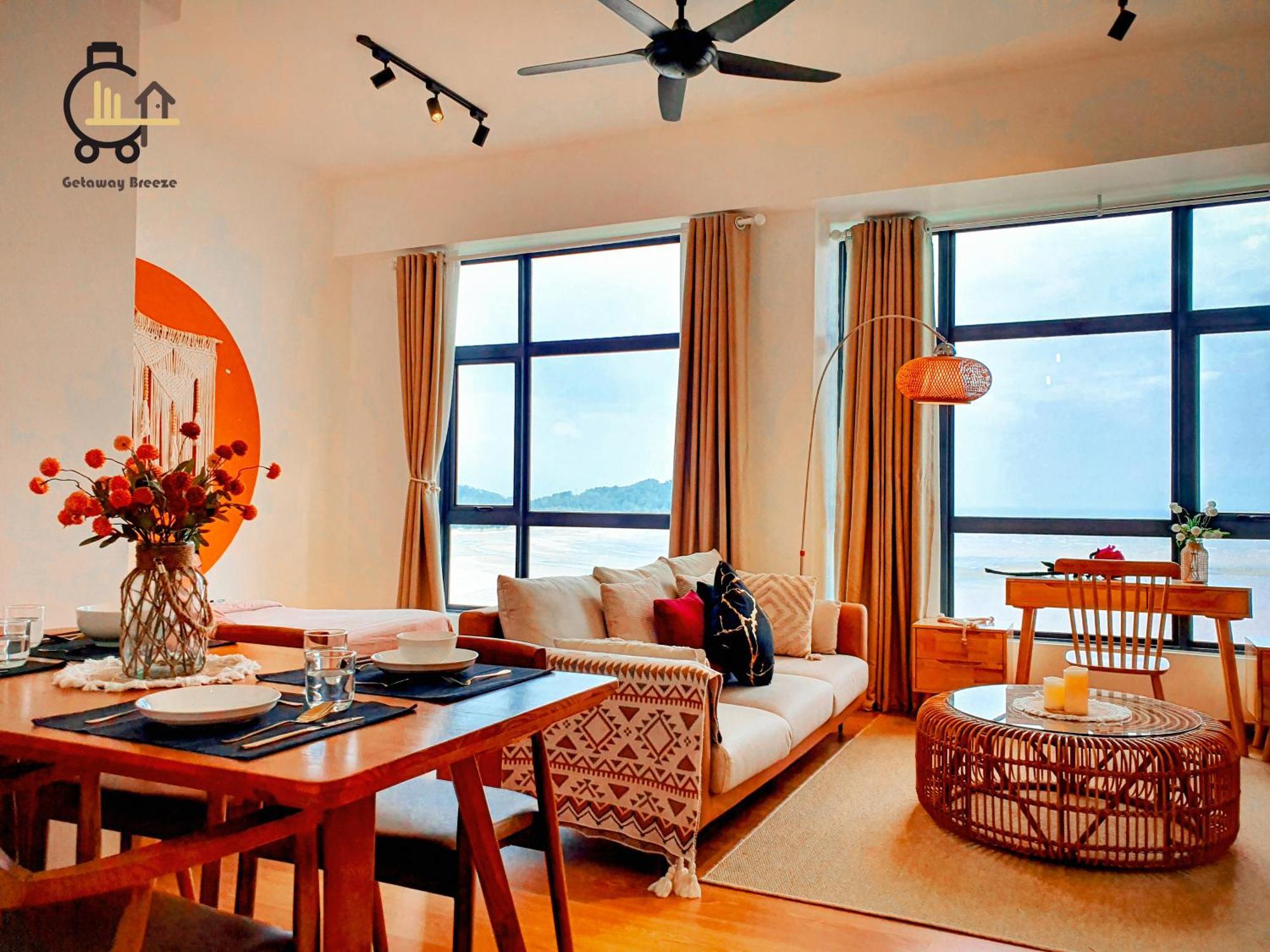 Ferienwohnung 1 Min To Seaview & Sunrise Heart Of Kuantan Exterior foto