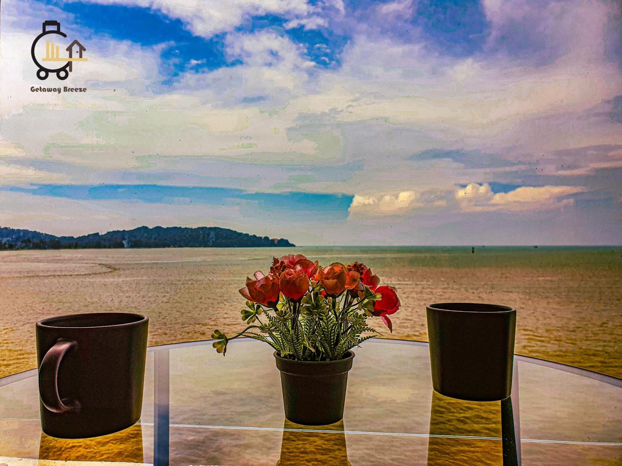 Ferienwohnung 1 Min To Seaview & Sunrise Heart Of Kuantan Exterior foto